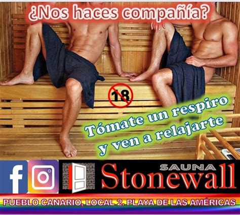 Sauna Stonewall — gay sauna in Tenerife